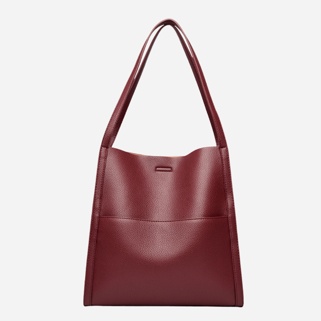 Mariah | Bolso de hombro de piel auténtica