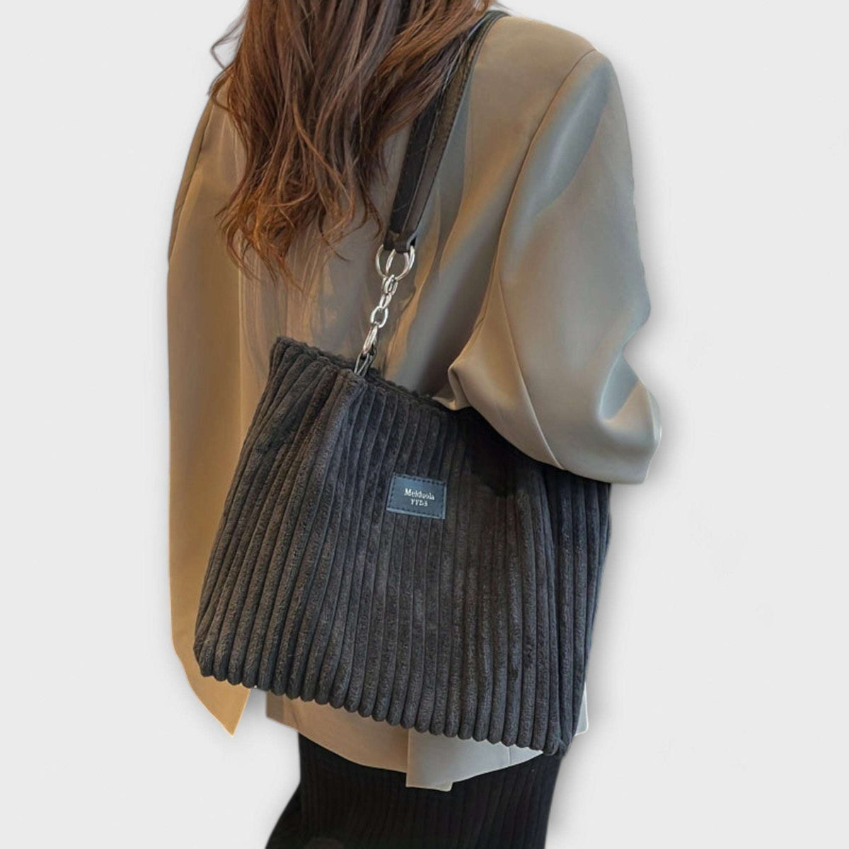Sella - Bolso de hombro de terciopelo suave