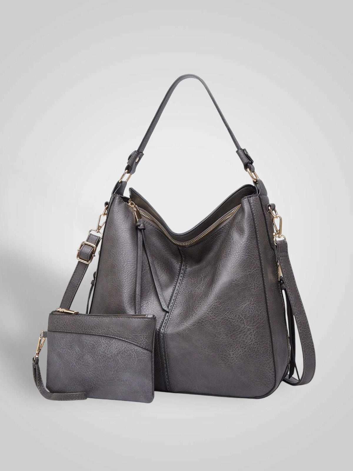 Sofía | Bolso hobo de lujo de piel antirrobo