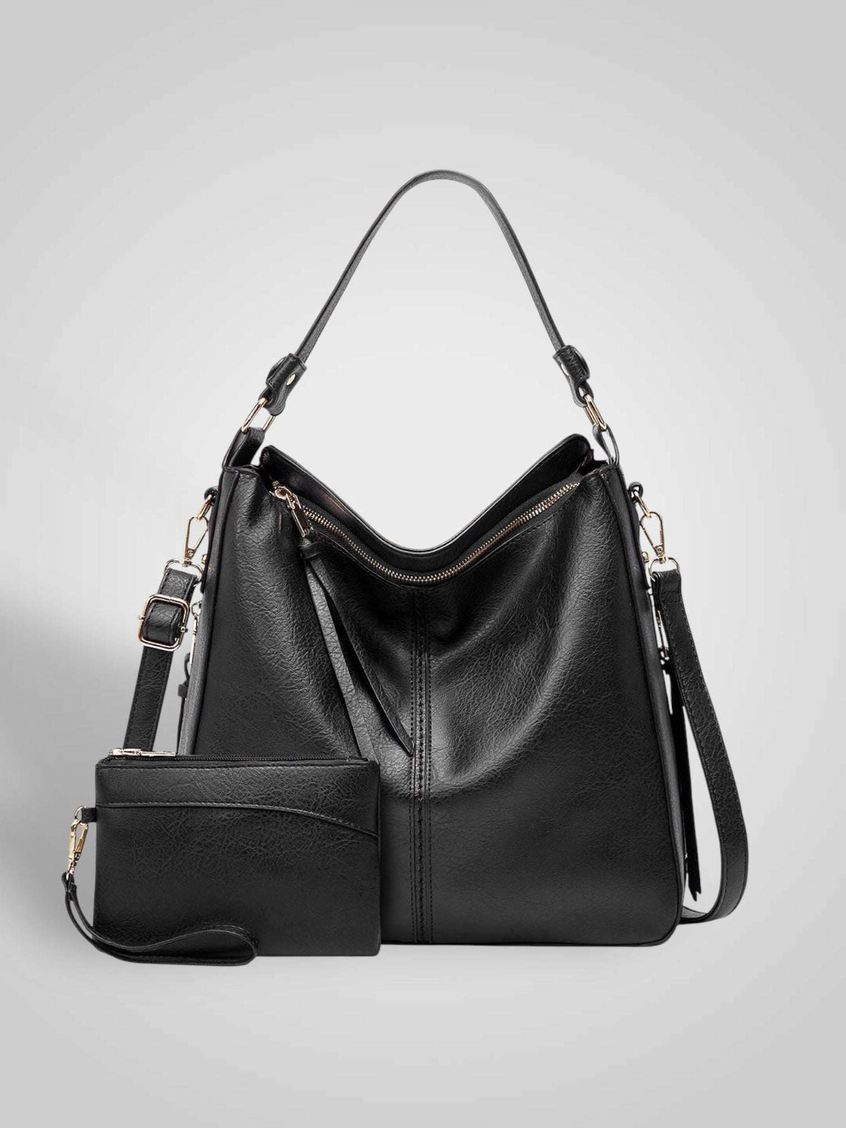 Sofía | Bolso hobo de lujo de piel antirrobo