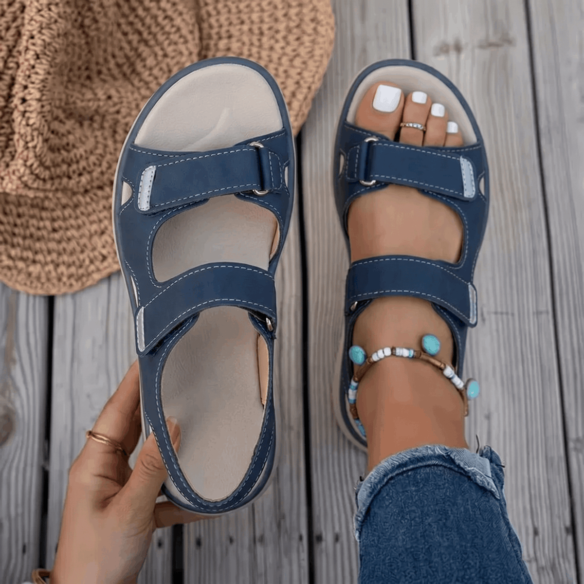 Solange™ | Sandalias Ortopédicas Antideslizantes