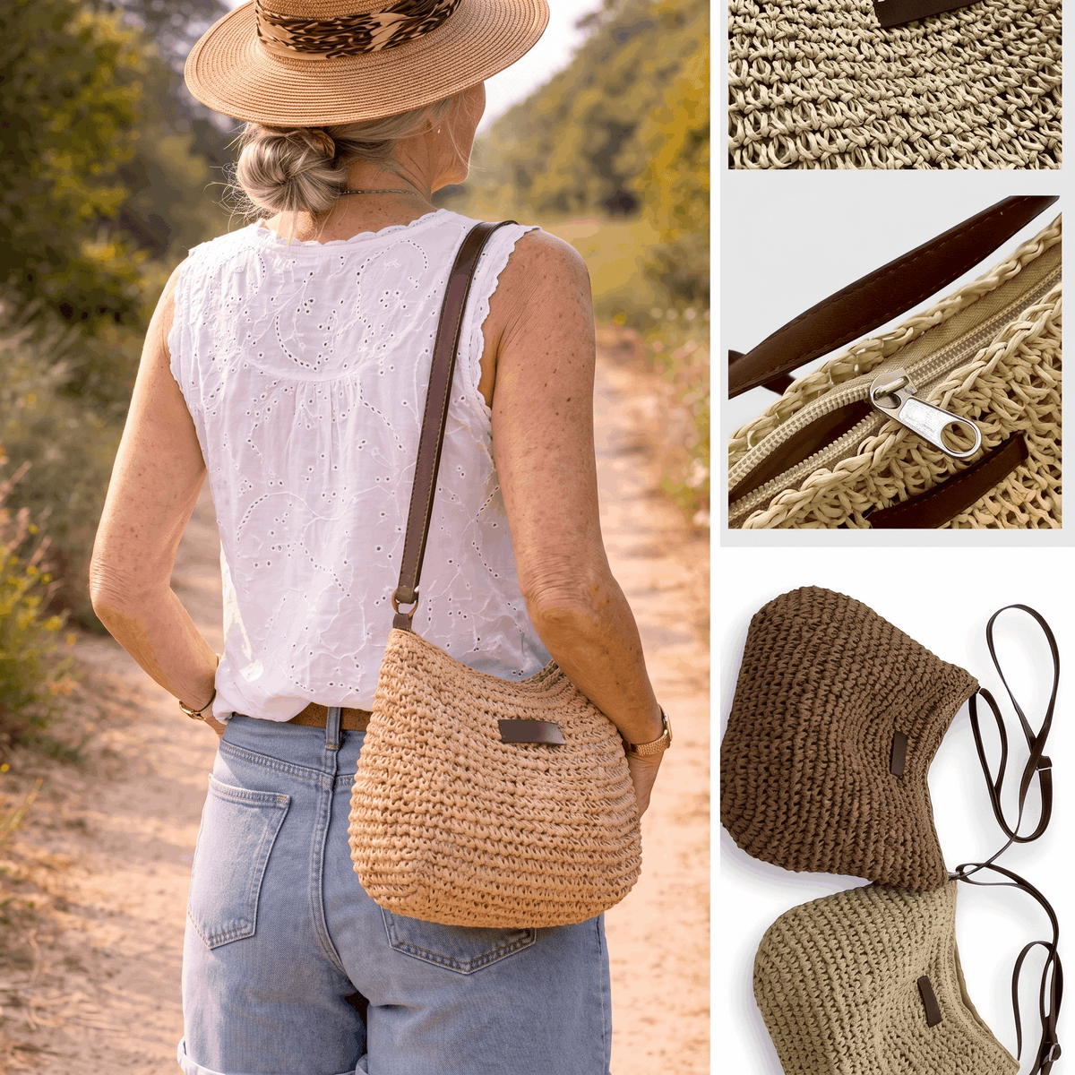 Simone | Bolso Trenzado Elegante