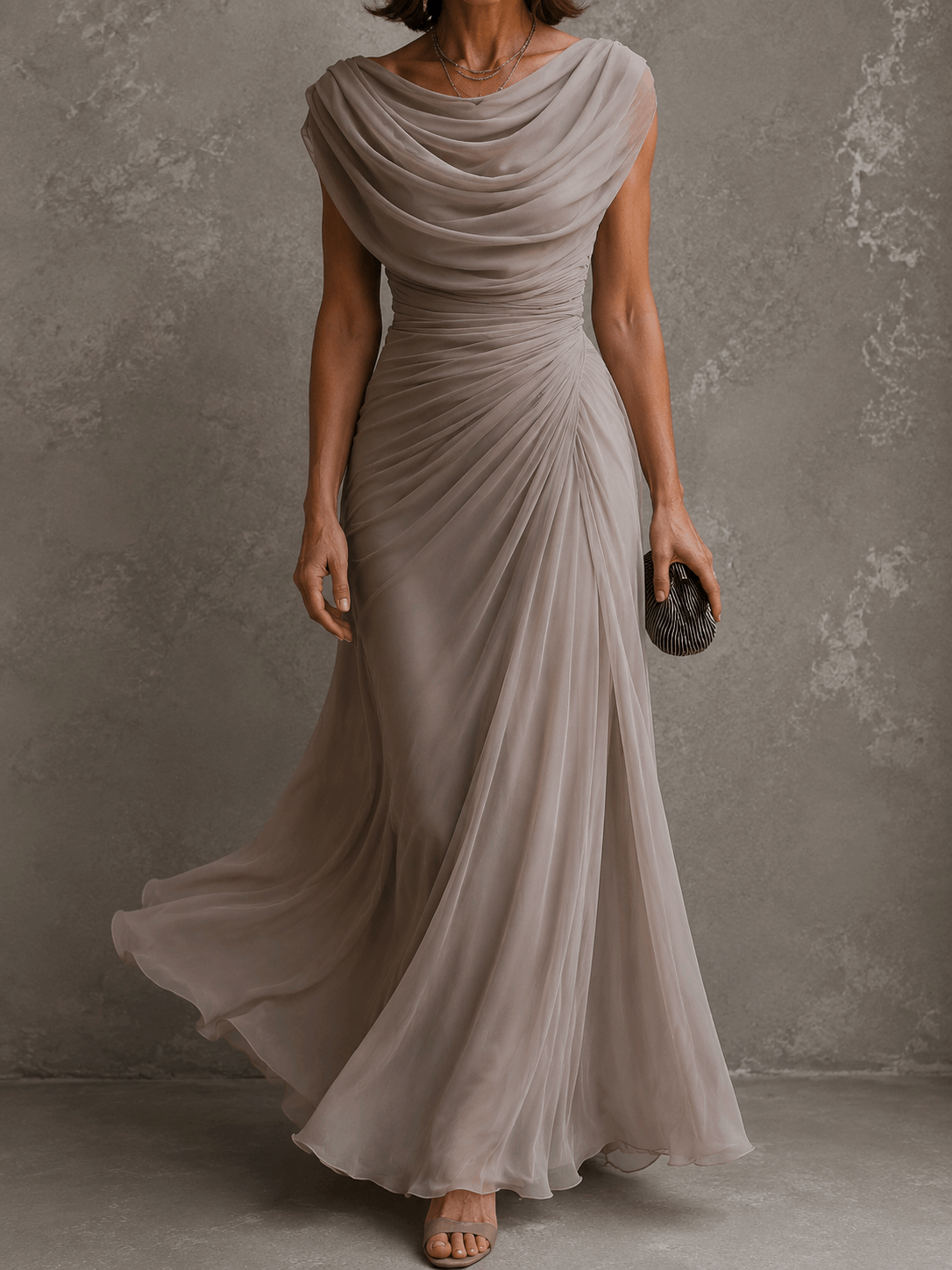 Vestido Maëlle Largo Elegante